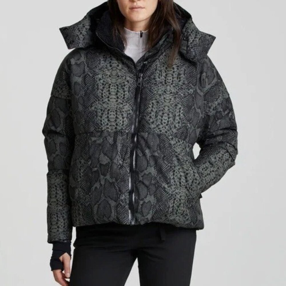 Varley Dorothy Mono Boa Snakeskin Ski Jacket